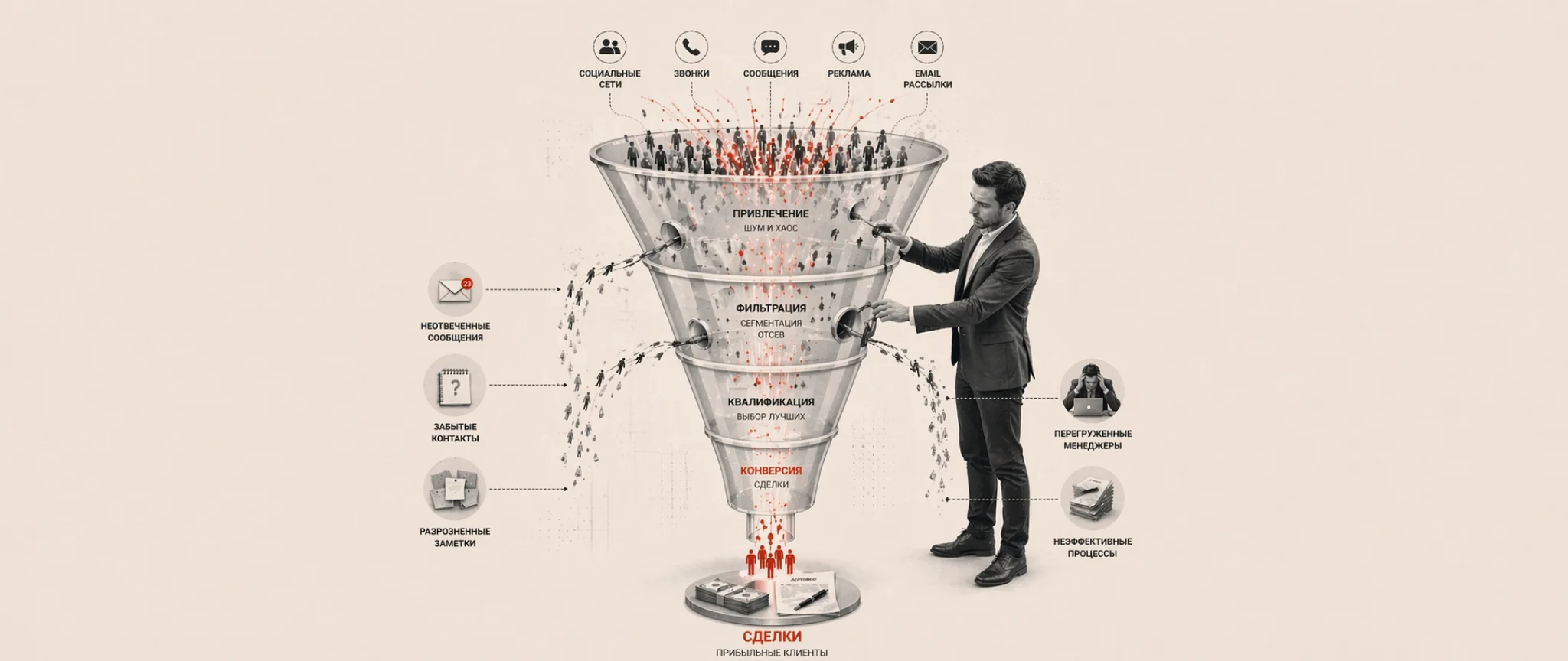 Воронка продаж: что это такое и как работает фото