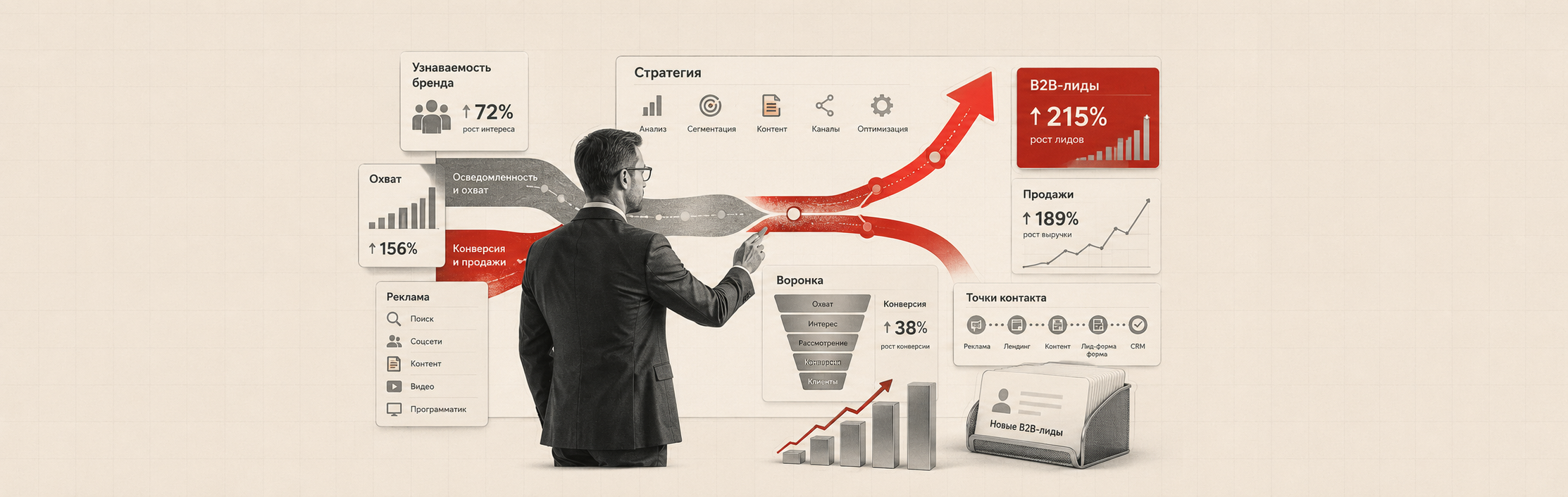 Как увеличить число B2B-лидов на 94%? Реальный кейс фото